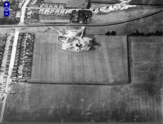New Moulsham aerial 1935 close up